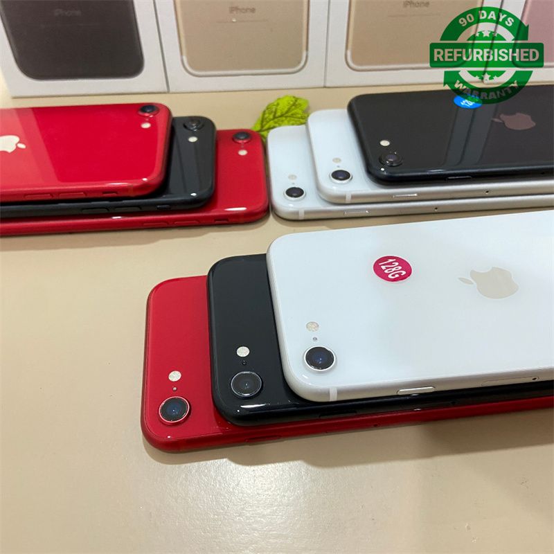 Refurbished Apple iPhone SE 2020 SE2 SE2020 4.7" RAM 3GB ROM 64/128/256GB IOS Fingerprint 4G LTE 12MP Original Unlocked Cell Phone