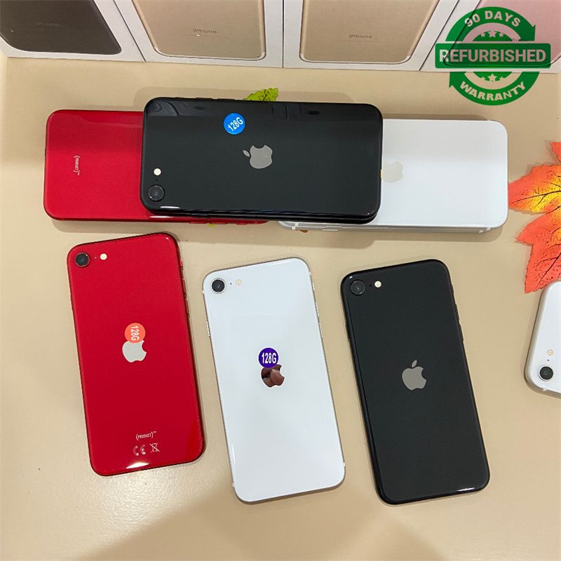 Refurbished Apple iPhone SE 2020 SE2 SE2020 4.7" RAM 3GB ROM 64/128/256GB IOS Fingerprint 4G LTE 12MP Original Unlocked Cell Phone