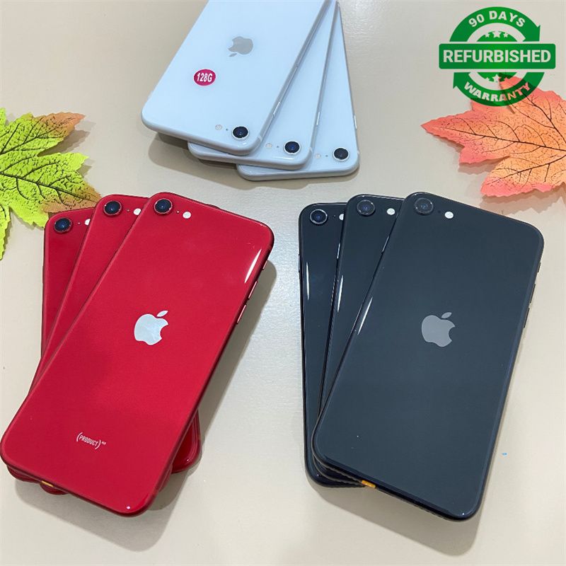 Refurbished Apple iPhone SE 2020 SE2 SE2020 4.7" RAM 3GB ROM 64/128/256GB IOS Fingerprint 4G LTE 12MP Original Unlocked Cell Phone