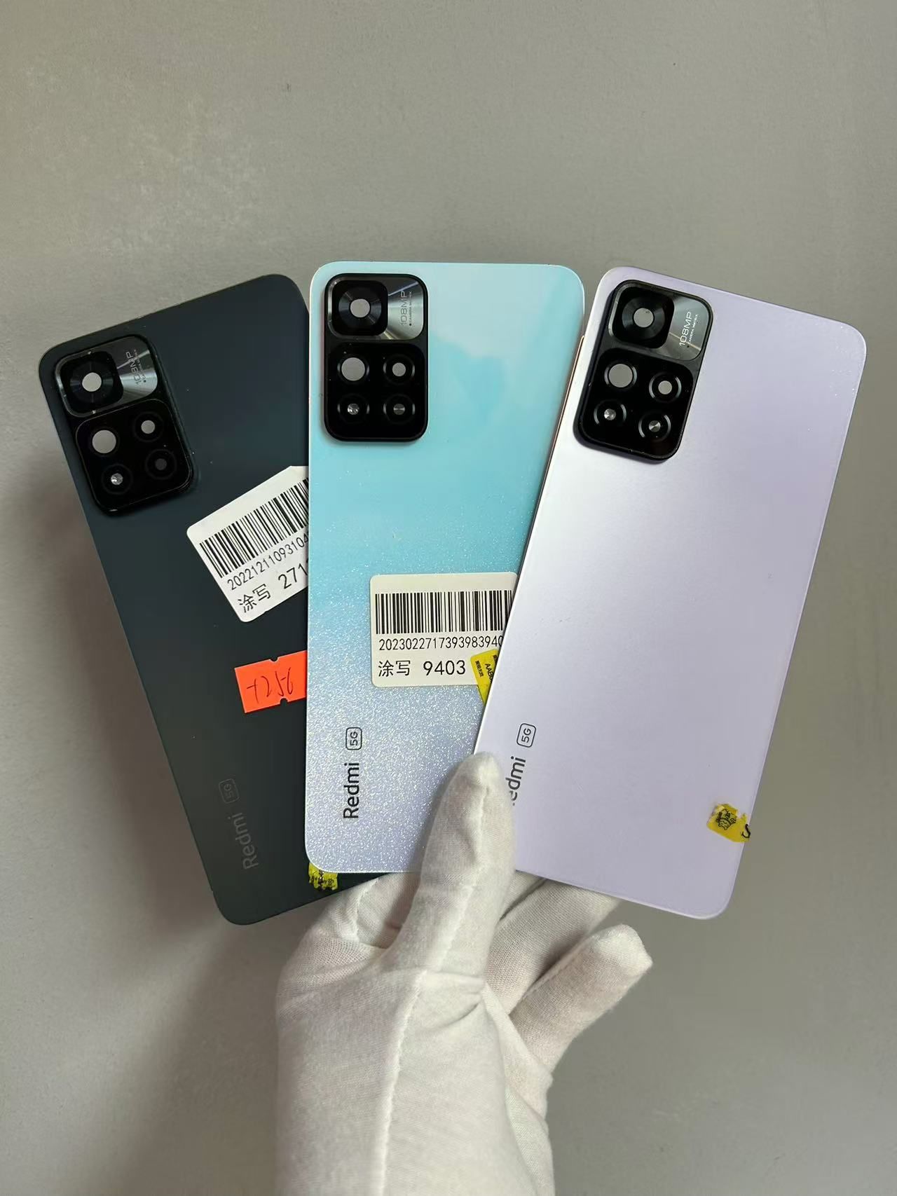 Original Back Cover for Redmi Note 11 Pro - Genuine Disassembly Battery Cover Rear Shell Screen Glass Back Case