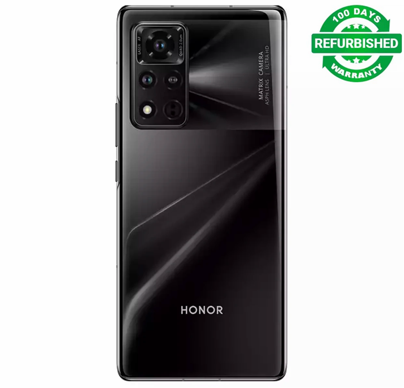 Refurbished Original HONOR V40 5G 256GB Fingerprint Recognition unlocked for Global mobile phone cell phone smartphone Curved screen phone