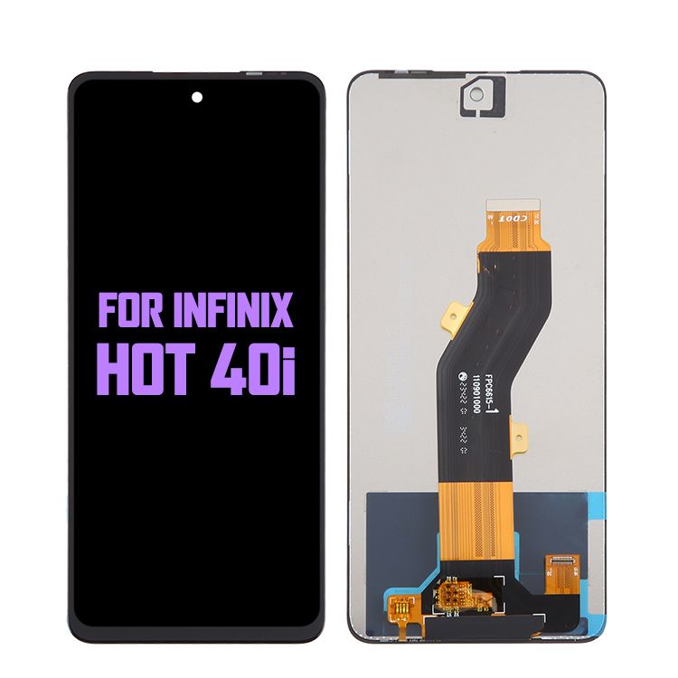 For Infinix Hot 40i X6528B Mobile Phone Screen Replacement LCD Display Touch Screen