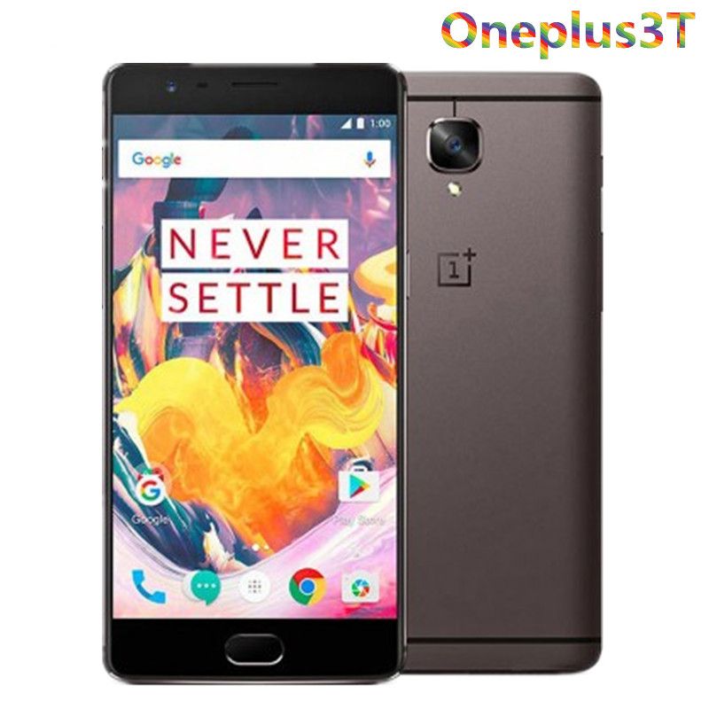 Refurbished One plus 3T 6GB 64GB / 128GB Version OnePlus 3T A3003 4G Mobile Phone 5.5" Android Snapdragon 821 NFC Smartphone