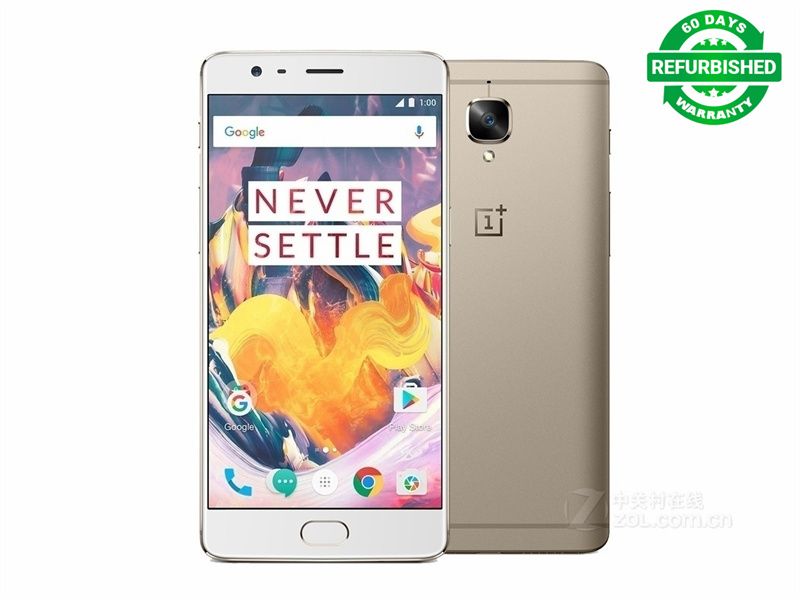 Refurbished One plus 3T 6GB 64GB / 128GB Version OnePlus 3T A3003 4G Mobile Phone 5.5" Android Snapdragon 821 NFC Smartphone