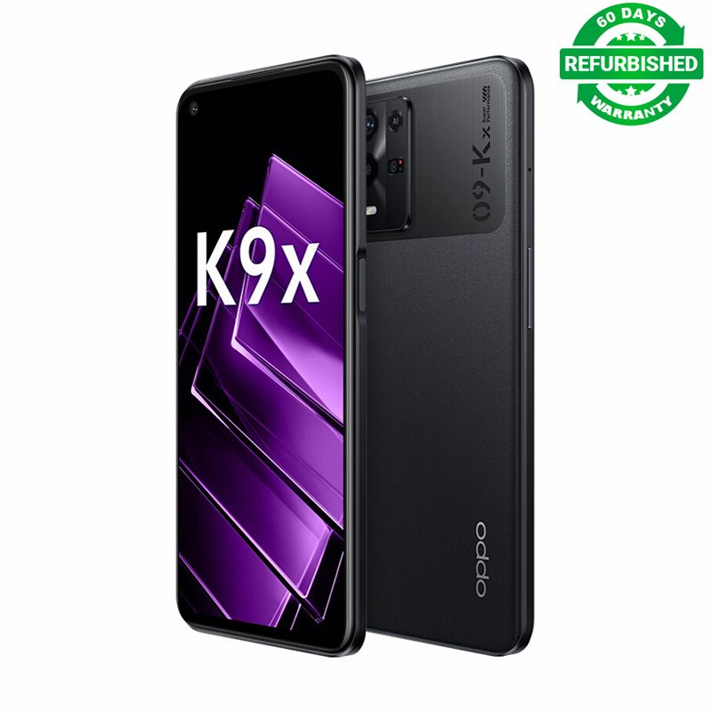 Refurbished Original Oppo K9X 5G Mobile Phone Dimensity 810 Octa 8GB+ 128GB/256GB 6.49" 90HZ 64.0MP Fingerprint Face ID OTA