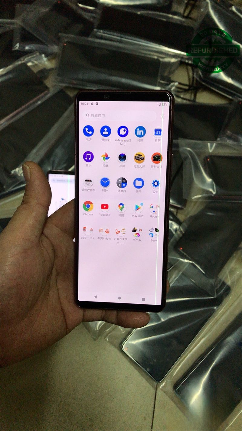 Refurbished Sony Xperia 5 II 5G 4G 6.1'' 8GB RAM 128GB ROM NFC 12MP*3 Snapdragon 865 Octa Core Android Smartphone