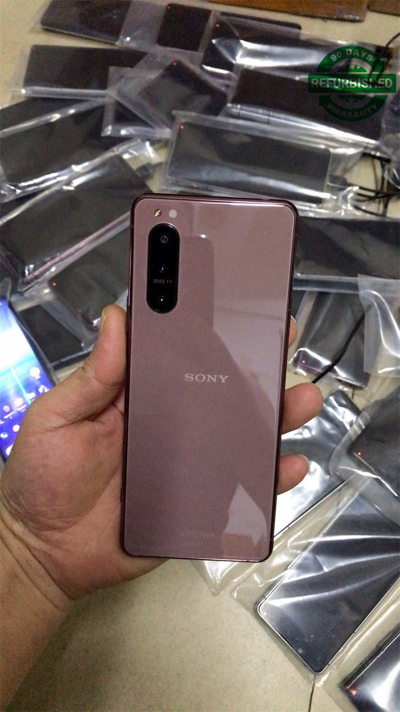 Refurbished Sony Xperia 5 II 5G 4G 6.1'' 8GB RAM 128GB ROM NFC 12MP*3 Snapdragon 865 Octa Core Android Smartphone