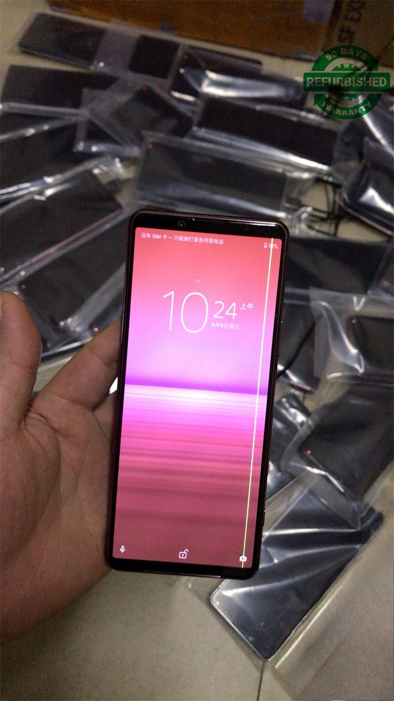 Refurbished Sony Xperia 5 II 5G 4G 6.1'' 8GB RAM 128GB ROM NFC 12MP*3 Snapdragon 865 Octa Core Android Smartphone