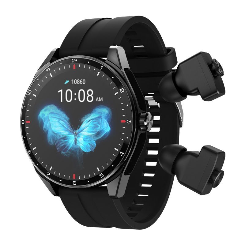Transboundary 2025 New Earrings T23 TWS Smart Watch ATS3085 New earphones  2-in-1 Bluetooth smartwatch