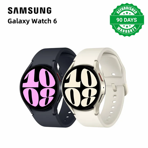 Refurbished Samsung Galaxy Watch 6 Bluetooth Android Smartwatch Waterproof IP68, ECG, BP, GPS, Body Composition