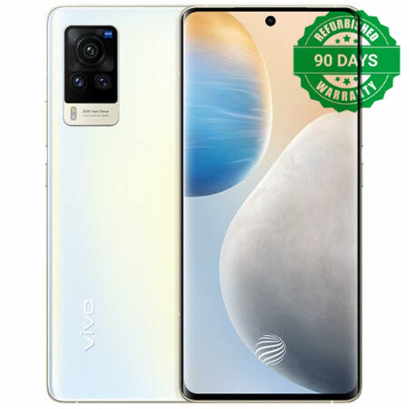 Refurbished Original 5g Vivo X60 Curved Screen Version Nfc Exynos 1080 8gb 256gb 6.56" Amoled Smartphone 33w Flashcharge 48mp Camera