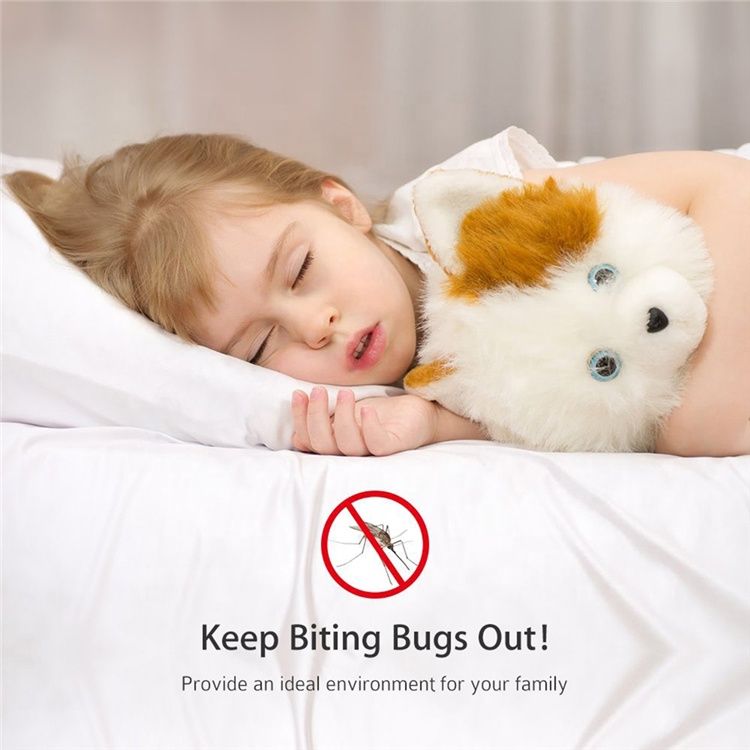 Magnetic Screen Door Anti-Mosquito Curtain with Hook and Loop Tape, Self Sealing, Heavy Duty, Hands Free Mesh Partition Keeps Bugs Out - Pet and Kid Friendly