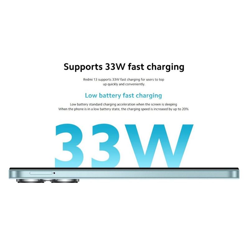 Refurbished Global Rom Original Xiaomi Redmi Note 13 128/256GB Dimensity 6080 Ultra 140Hz LCD Display 64MP Triple Camera5000mAh 5G Smartphone