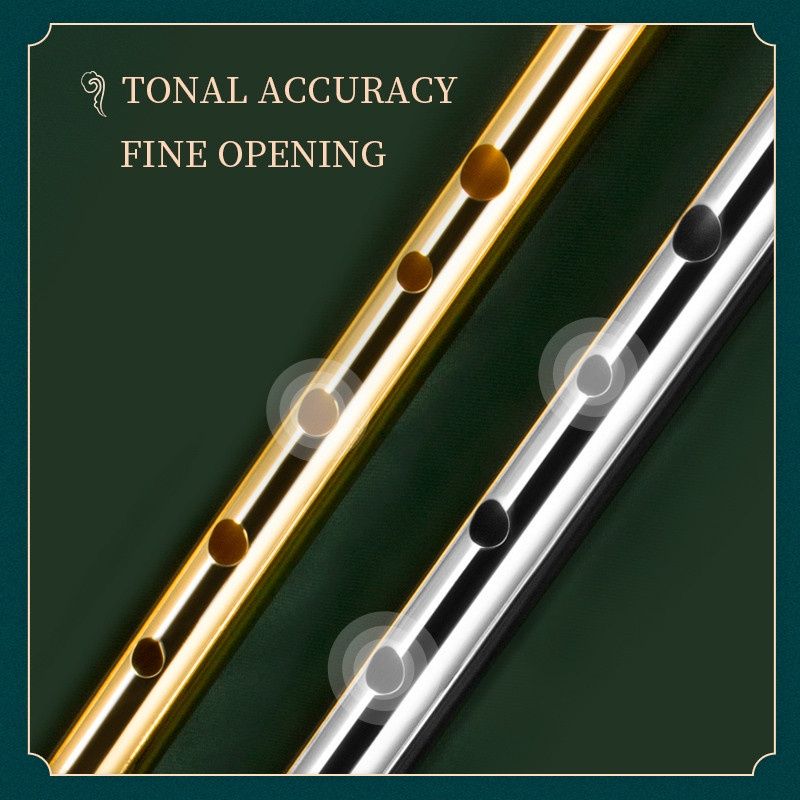 Irish Whistle Flute C D key Ireland Flute Tin Penny Whistle 6 Hole Flute