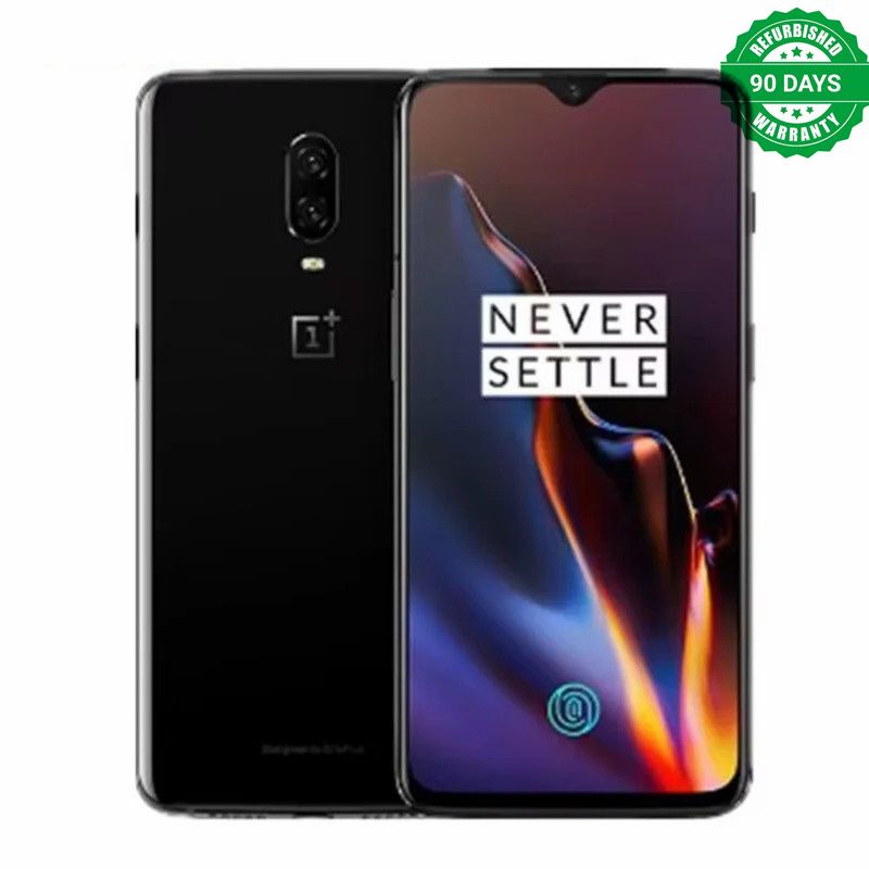 Refurbished Oneplus 6T 8GB 128GB Snapdragon 845 Global version Cellphone 5G LTE 6.41'' NFC 3700mAh 20MP+16MP full screen used phone