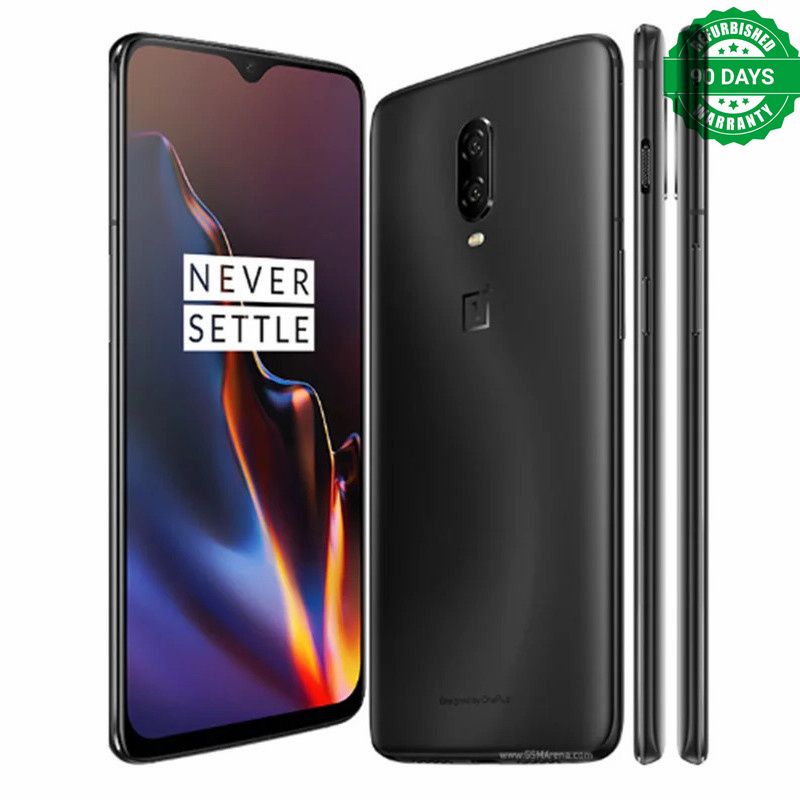 Refurbished Oneplus 6T 8GB 128GB Snapdragon 845 Global version Cellphone 5G LTE 6.41'' NFC 3700mAh 20MP+16MP full screen used phone