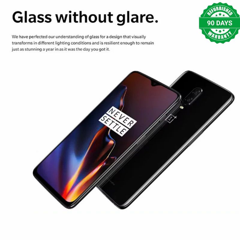 Refurbished Oneplus 6T 8GB 128GB Snapdragon 845 Global version Cellphone 5G LTE 6.41'' NFC 3700mAh 20MP+16MP full screen used phone