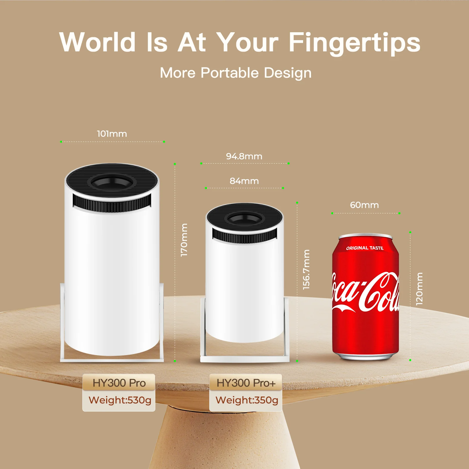 Pingxu Portable Android 11 Smart Projector - 160 ANSI HD 720P, WiFi 6, 5W Stereo Sound | Holiday Gift Idea for Home & Parties (White)