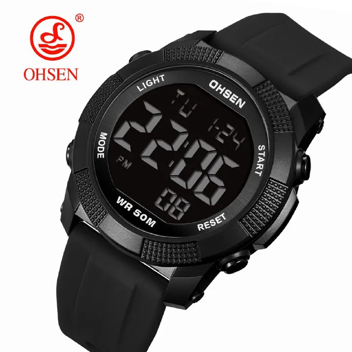 Outdoor Sport Watch for Men G Style Digital Mens Watches 50M Waterproof Red Hombre Male Tactical Electronic Wristwatch Gifts