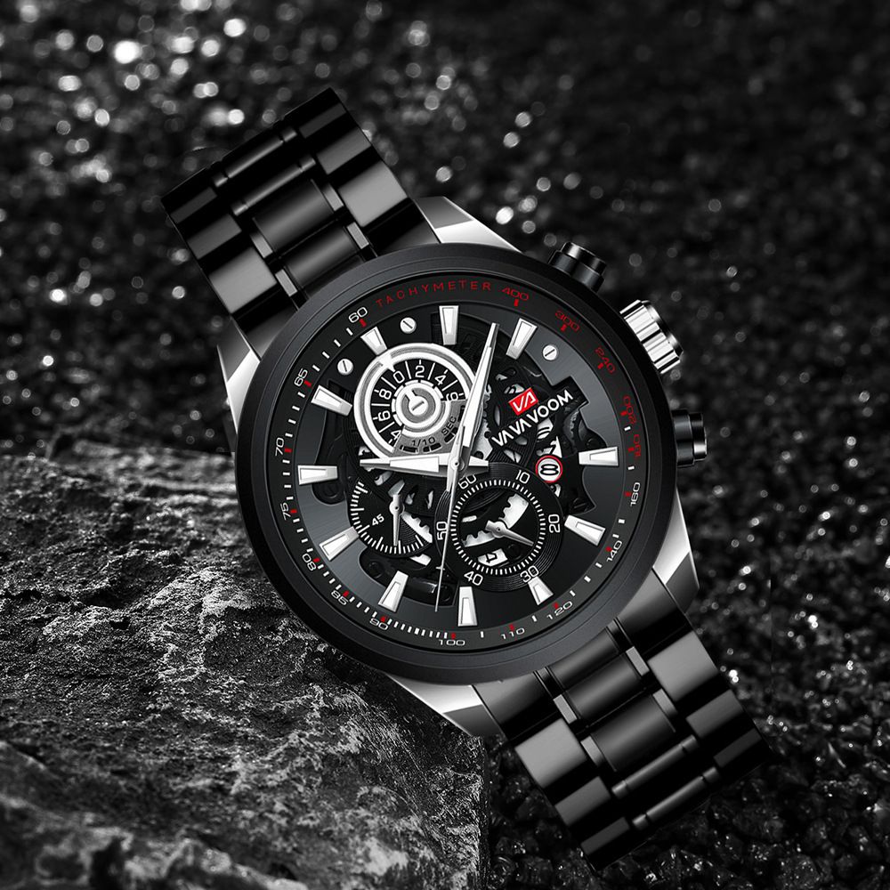 Men Sports Watch Fashion Lndustrial Style Student Gold Business Clock Waterproof Dropshipping Jewelry Watches Relogio Masculino