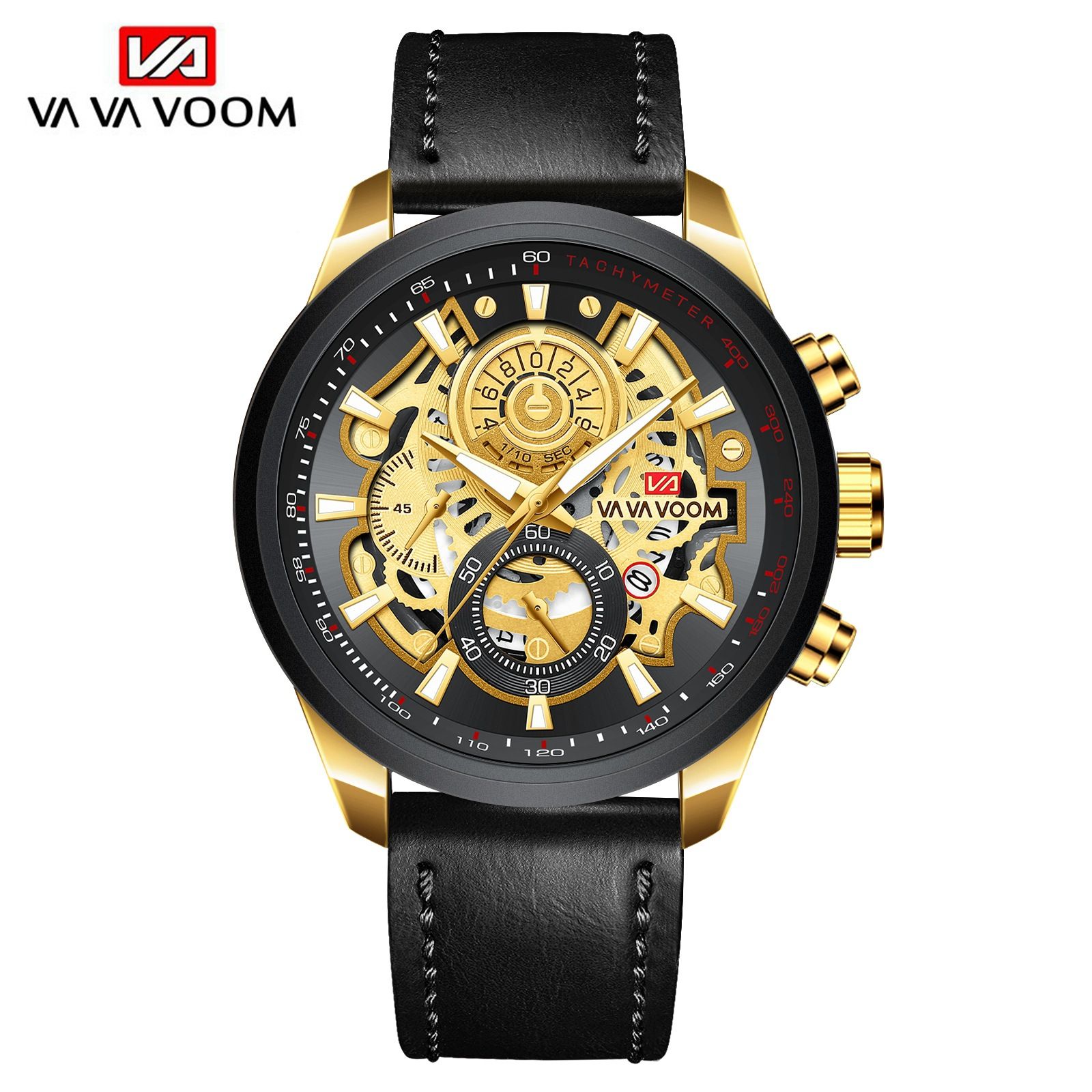 Men Sports Watch Fashion Lndustrial Style Student Gold Business Clock Waterproof Dropshipping Jewelry Watches Relogio Masculino