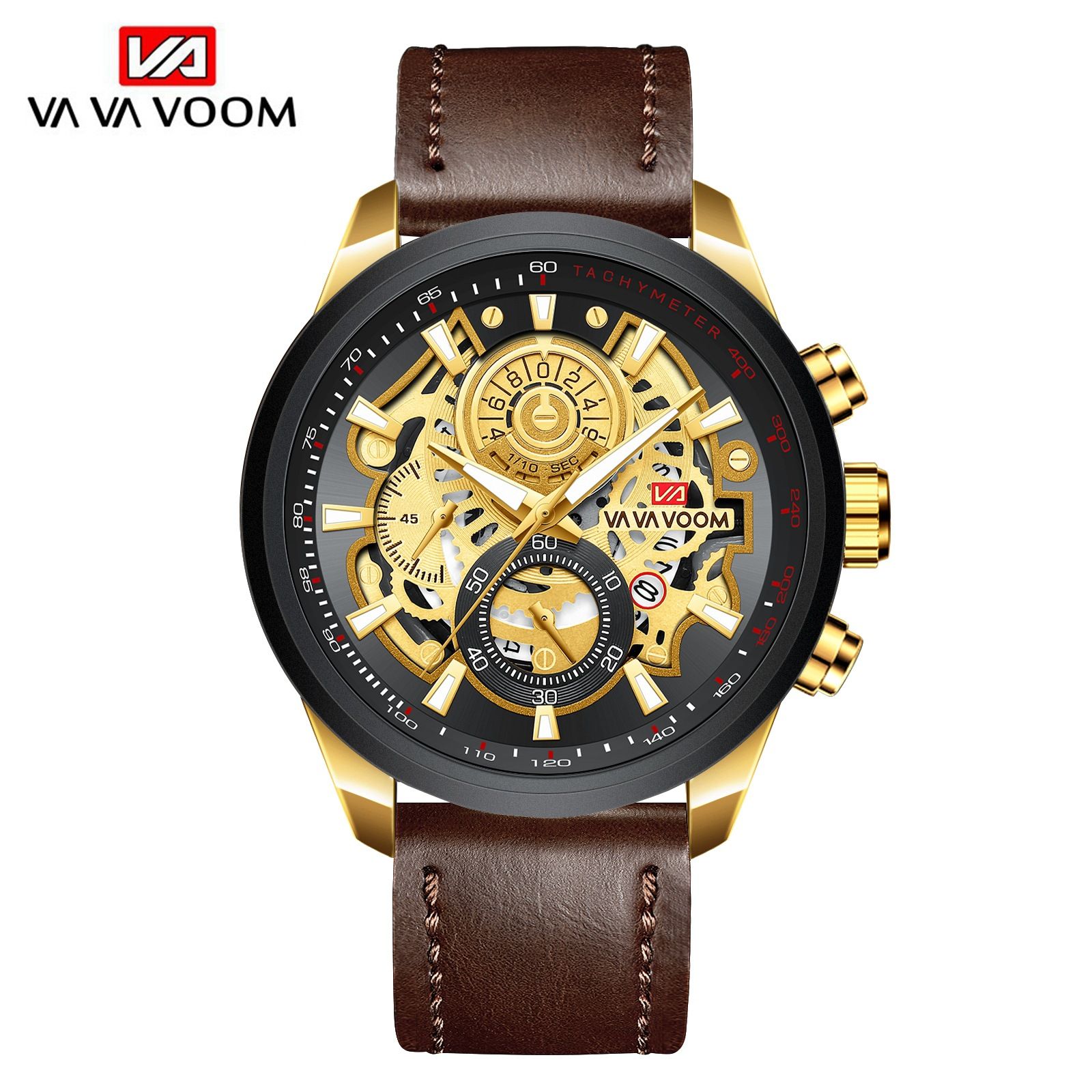 Men Sports Watch Fashion Lndustrial Style Student Gold Business Clock Waterproof Dropshipping Jewelry Watches Relogio Masculino