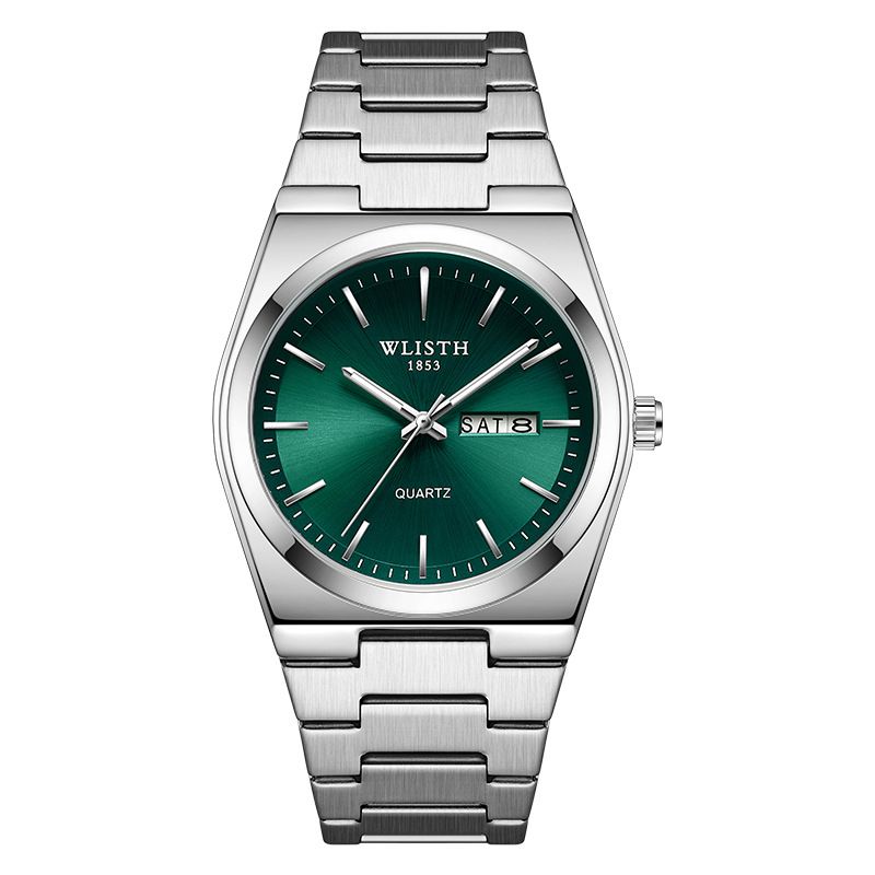 Men Watch Top Brand Luxury Men Quartz Watches Original Watch for Man Waterproof Luminous Date Week Stainless Steel Wristwatch
