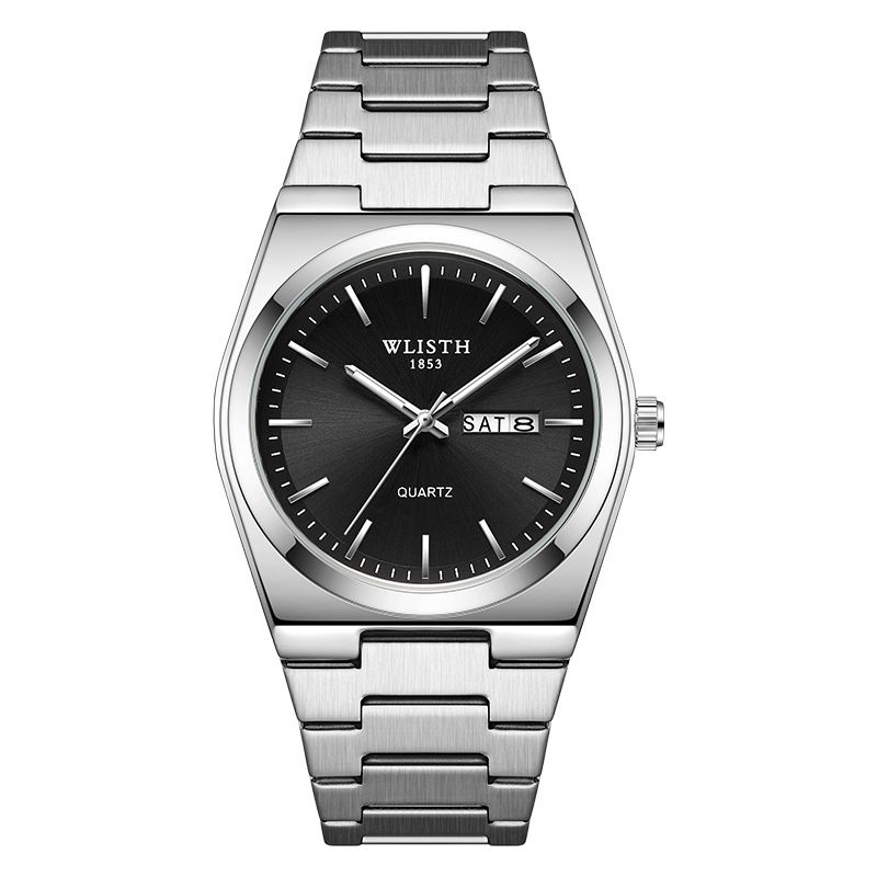 Men Watch Top Brand Luxury Men Quartz Watches Original Watch for Man Waterproof Luminous Date Week Stainless Steel Wristwatch