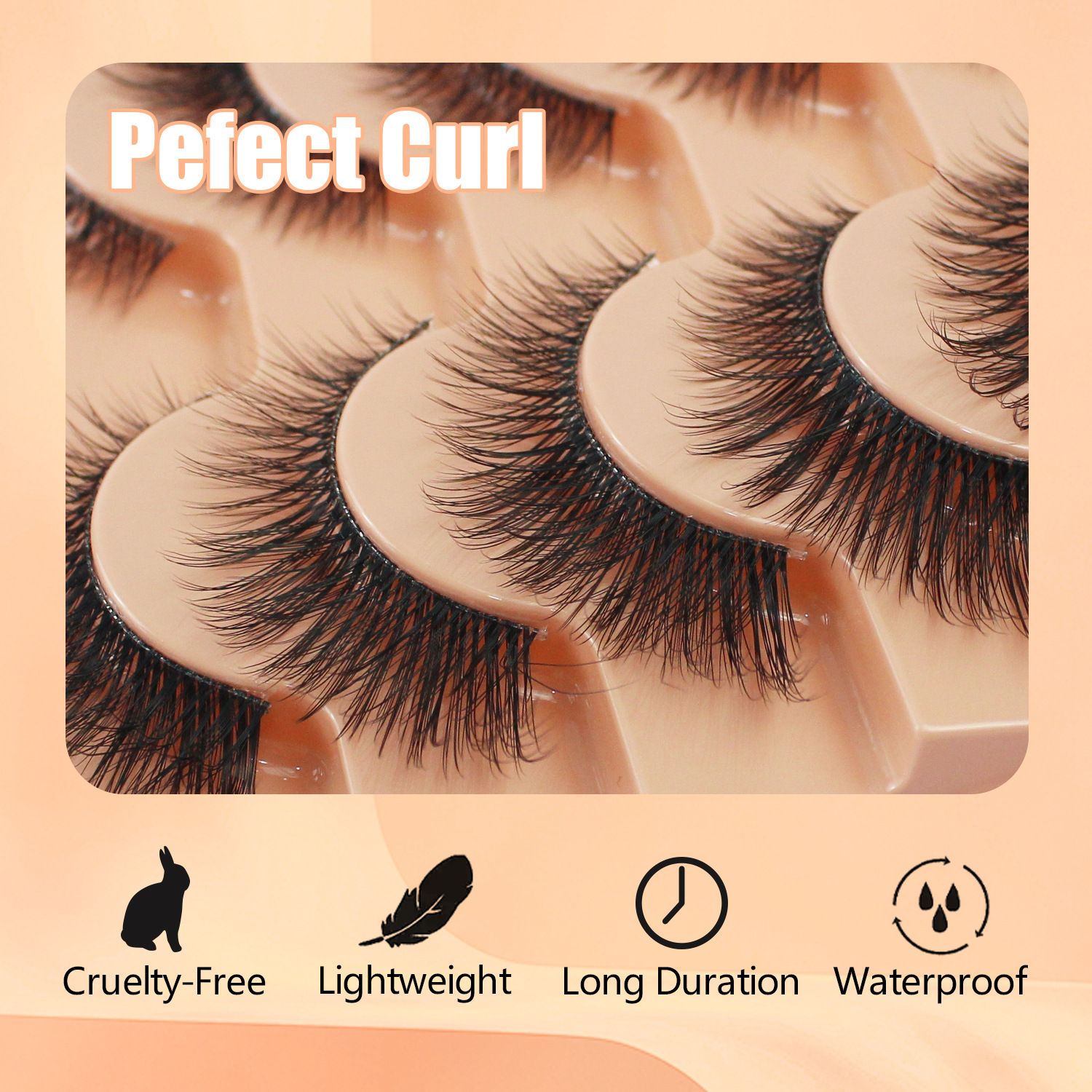 Lashes Natural Lashes Cluster Cat Eye Lash Soft Cross Wispy False Eyelashes EyelashExtension for Party MakeUp1pcs