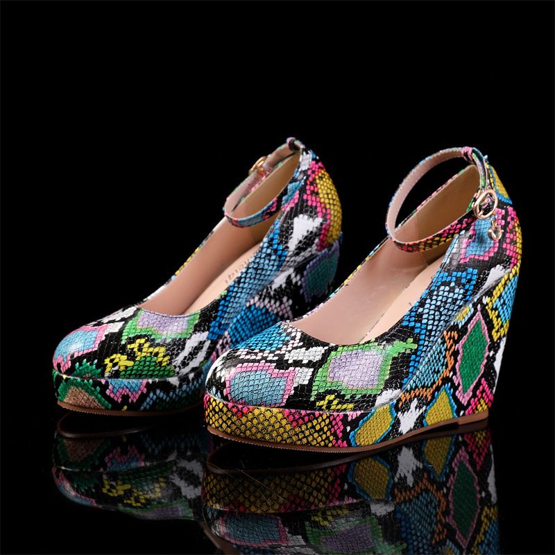 New high heels fashion women's shoes fish mouth single shoes platform sandals