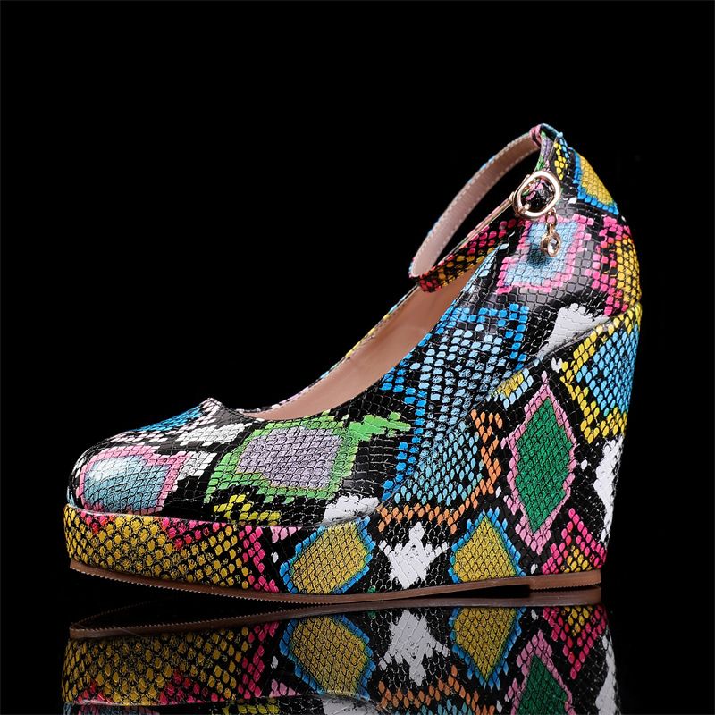 New high heels fashion women's shoes fish mouth single shoes platform sandals