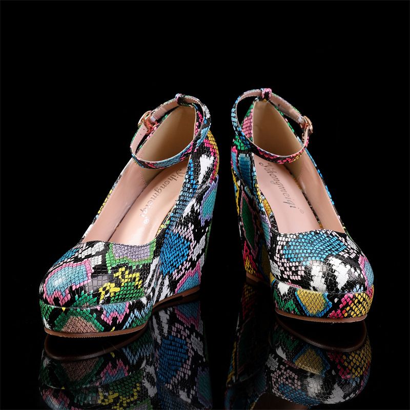 New high heels fashion women's shoes fish mouth single shoes platform sandals