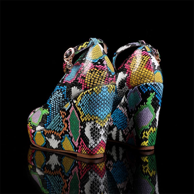 New high heels fashion women's shoes fish mouth single shoes platform sandals