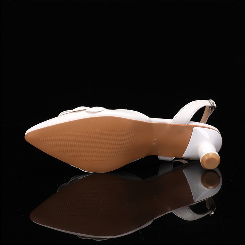 Women's White Lace and Pearl Embellished High Heel Platform Wedding Shoes with Ribbon Anklets for Bridal and Formal Ceremonies