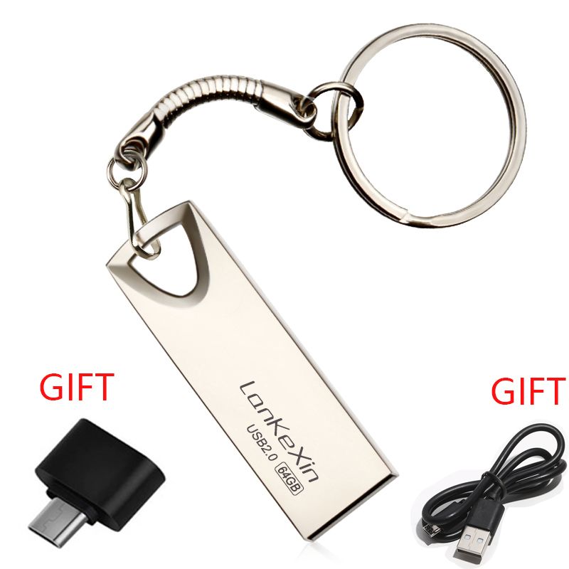 【free gift】Metal usb flash disk 16G 32G 64G flashdisk U disk flash drive creative flashdrive USB disk