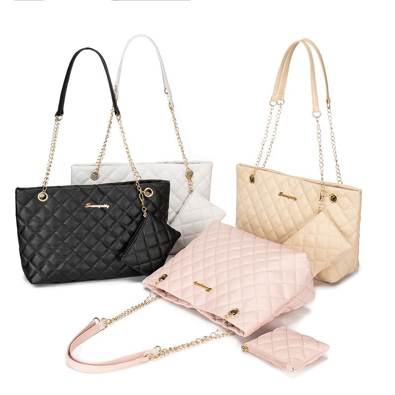 New Tote Bag Set – Large Capacity Fashion Handbag with Mini Coin Purse, Stylish 2-in-1 Shoulder Bag Fashionable Ladies Bag with wallet