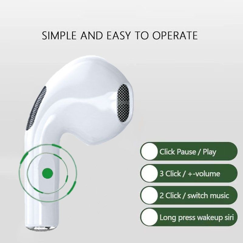 RichRipple Original Pro 3 TWS Macaronian Pods Pro3 Wireless Earpods Bluetooth Earphone for android&ios Pods Earbuds