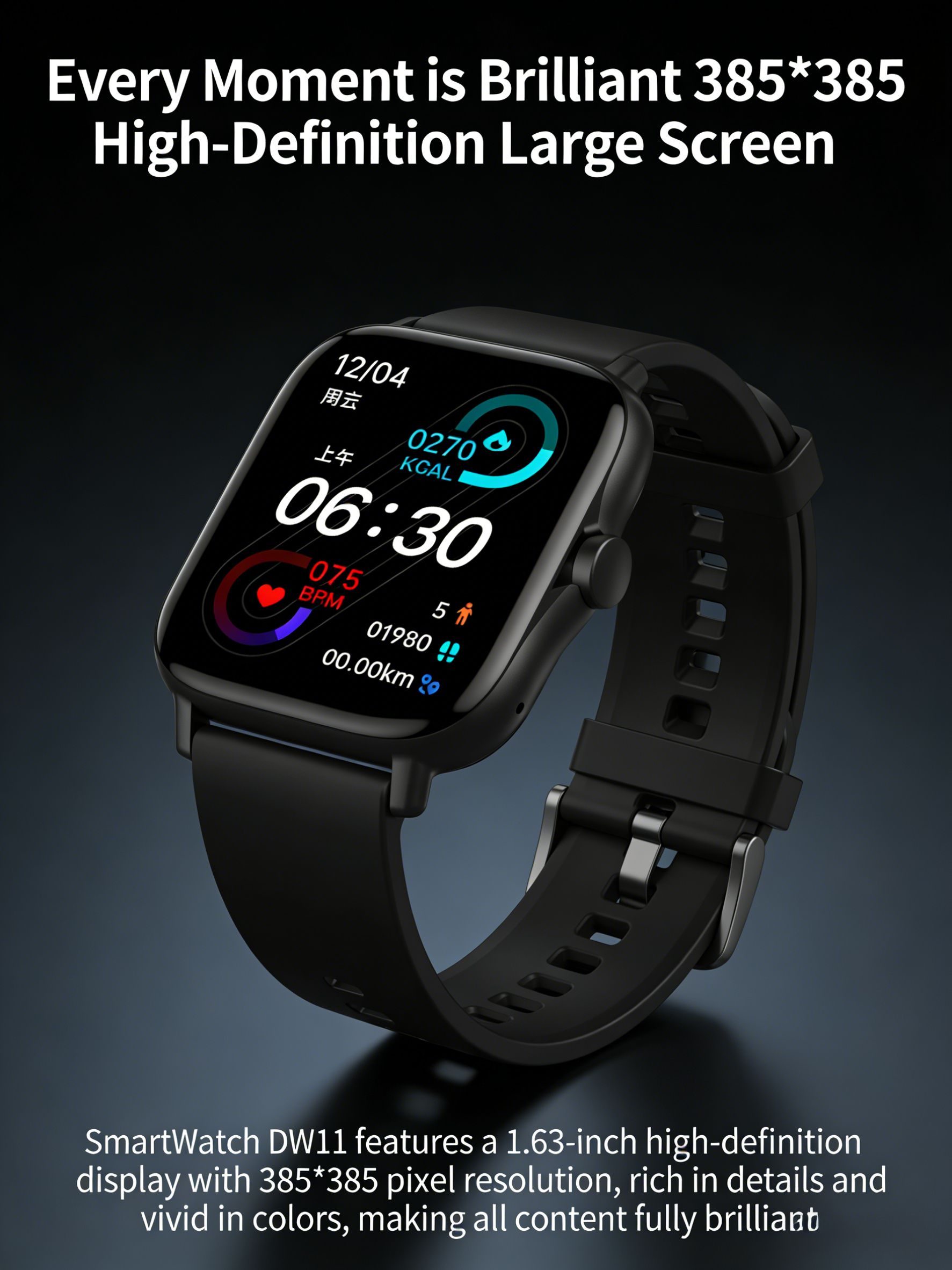 RichRipple AS1 2.0 inch Smart Watch 6 in 1 Set of Fine Luxury Gift Gold Bangle and Stone 2.01-Inch Bluetooth Call Mobile Fitness Smart Watch Women Gift