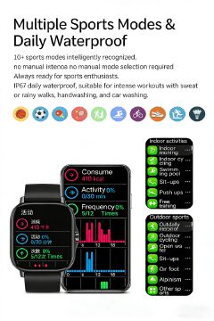 RichRipple AS9 2.0 inch Smart Watch 6 in 1 Set of Fine Luxury gift Gold Bangle and Stone 2.01-Inch Bluetooth Call Mobile Fitness Smart Watch Women Gift Smartwatch Set
