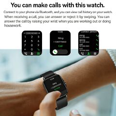 RichRipple AS9 2.0 inch Smart Watch 6 in 1 Set of Fine Luxury gift Gold Bangle and Stone 2.01-Inch Bluetooth Call Mobile Fitness Smart Watch Women Gift Smartwatch Set