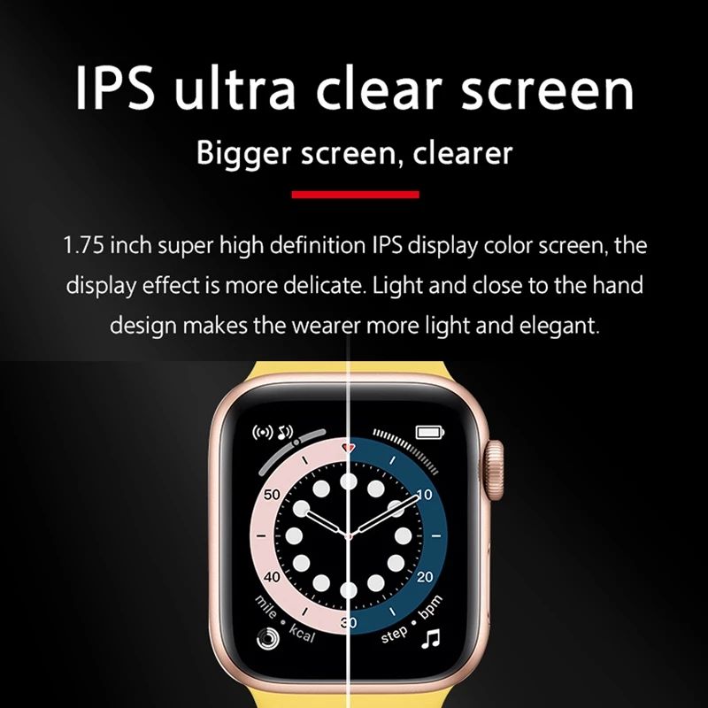 RichRipple AS11 2.0 inch Smart Watch 6 in 1 Set of Fine Luxury gift Gold Bangle and Stone 2.01-Inch Bluetooth Call Mobile Fitness Smart Watch Women Gift