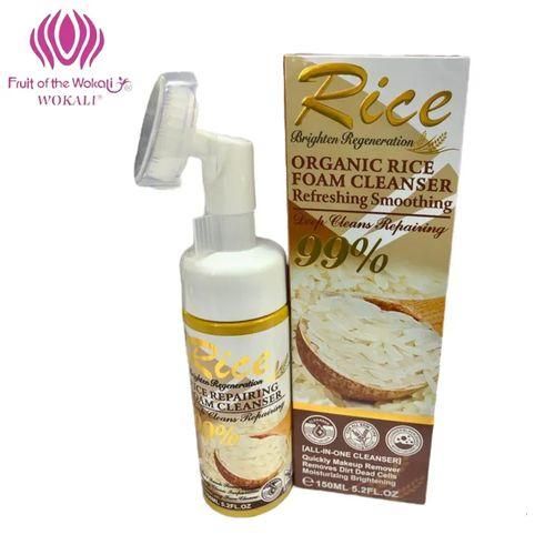 Fruit Of The Wokali Organic Rice Foam Cleanser Refreshing Soothing