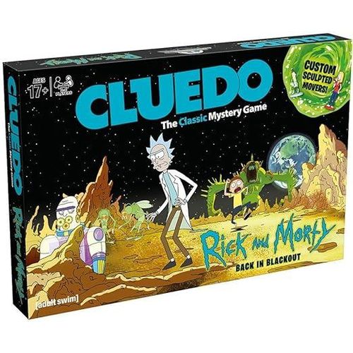 Cluedo Rick and Morty Mystery Board Game