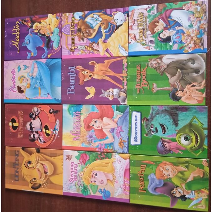 Disney Mini story book library 12 books/set