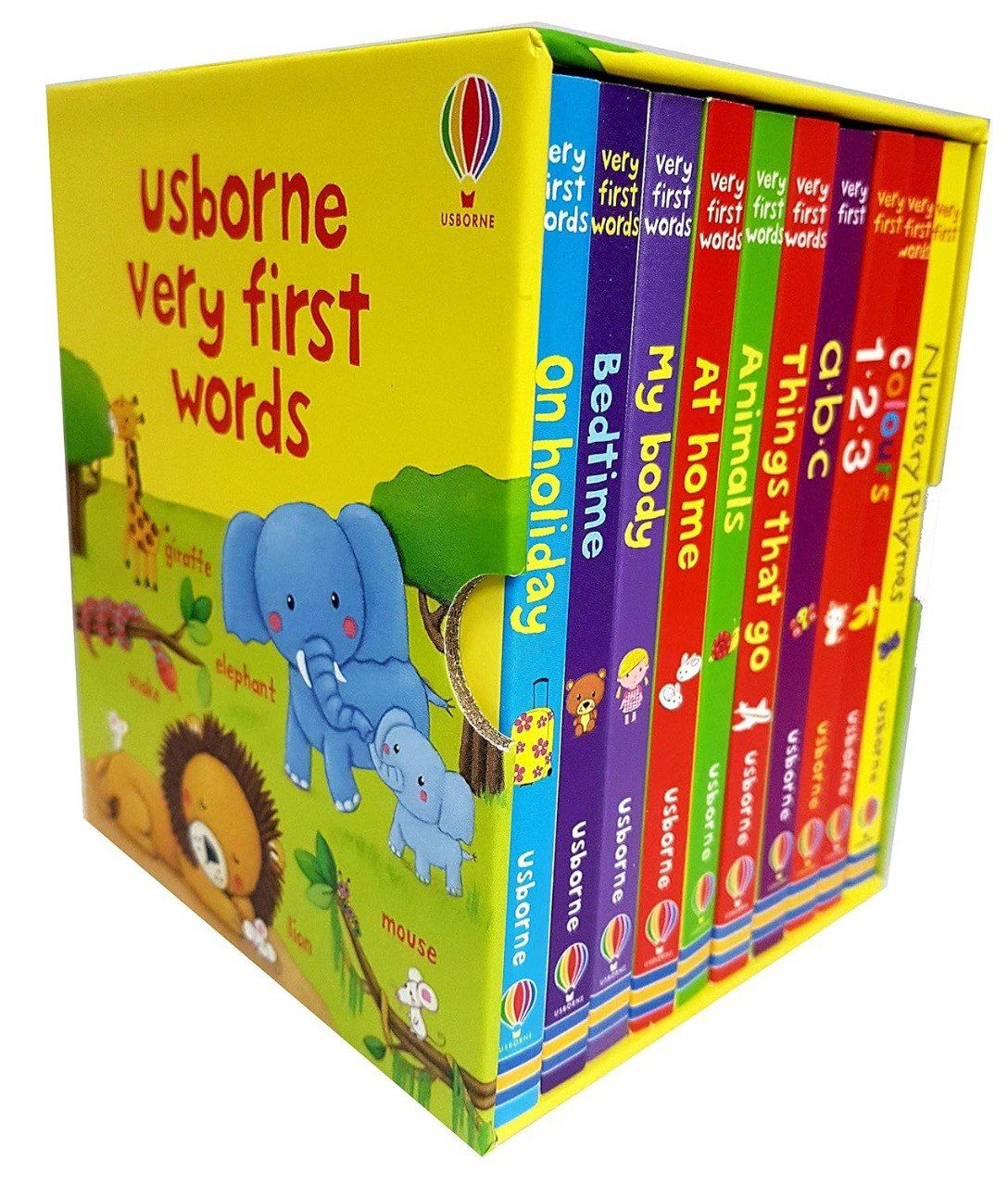 Usborne very first words collection 10 books set Board book – 1 January 2024
