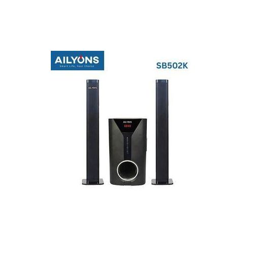 AILYONS 2.1ch Sub Woofer System BT/USB/FM Tall Boy