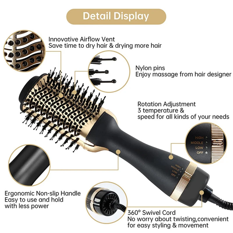 Hot Comb Straightener Hot-Air Brushes Comb Hair Straightener Straightening Brush Electric Hair Brushes Hair Styling Appliances