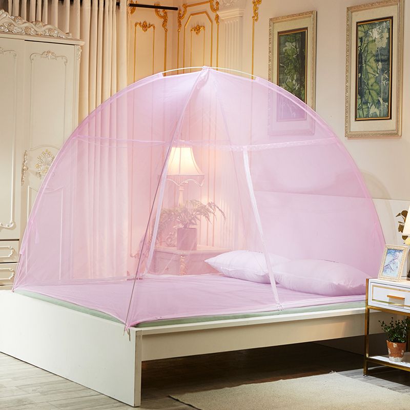4*6 / 5*6 / 6*6  Portable Installation Easy Portable Installation Collapsible Household Drop Proof Encrypted Double Ventilated Bed Tent Mosquito Net