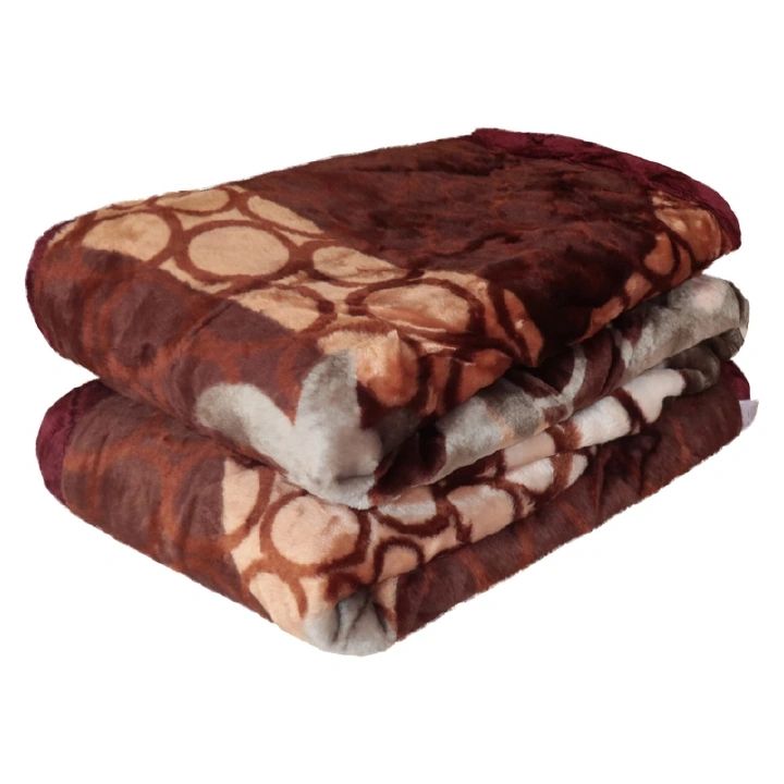 2.3kg 200*230cm /6.5*7.5 feet  Thicken blanket winter super soft double blanket flannel blanket