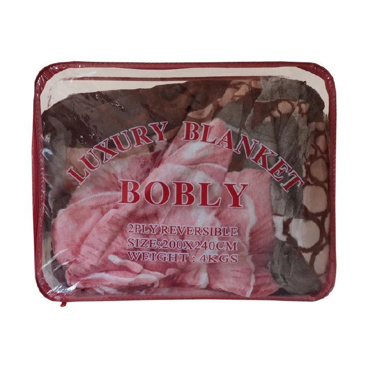 2.3kg 200*230cm /6.5*7.5 feet  Thicken blanket winter super soft double blanket flannel blanket